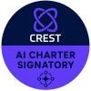 crest AI charter signatory logo
